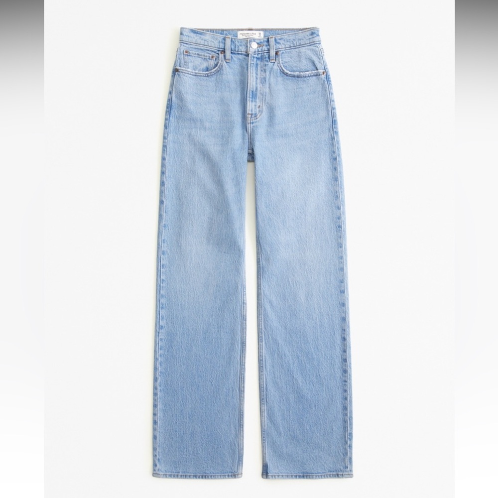 Abercrombie high rise 90s relaxed jean